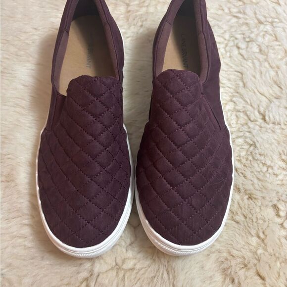 Lane Bryant Purple Quilted Slip Ons size 11.5 WIDE - Picture 8 of 8